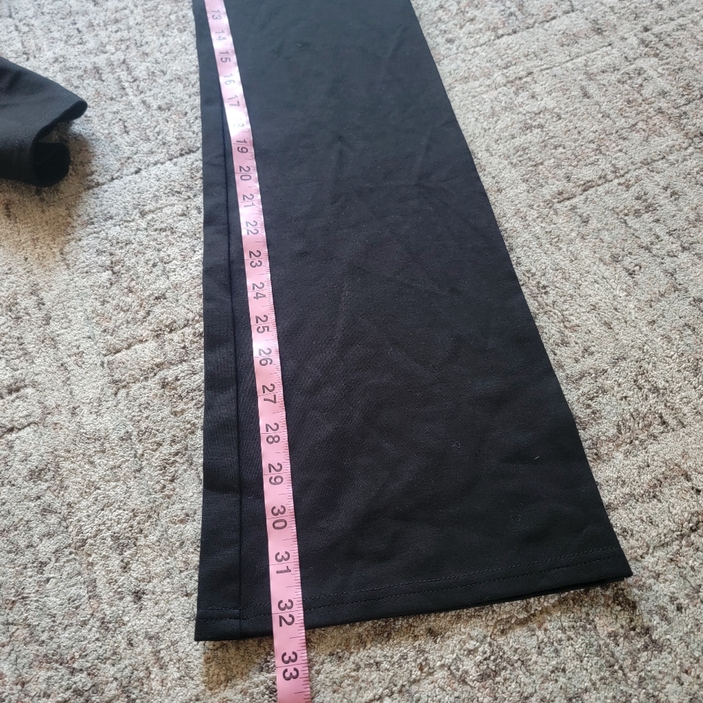 I.AM.GIA Kyla Full‎ Length Tall Mid Rise Cutout Stretch Ponte Flare Pants XXS - Picture 12 of 16